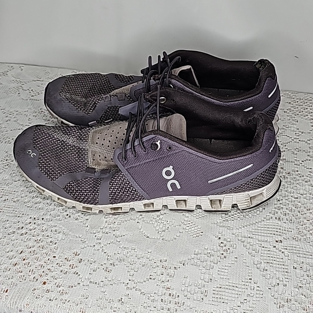 On Running On Cloud 5 gray Walking workout training shoes sz 10.5 - Picture 6 of 10